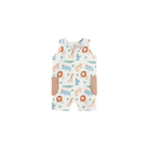 Viverano Organics SHOP Safari Shortie Romper (Organic Jersey)