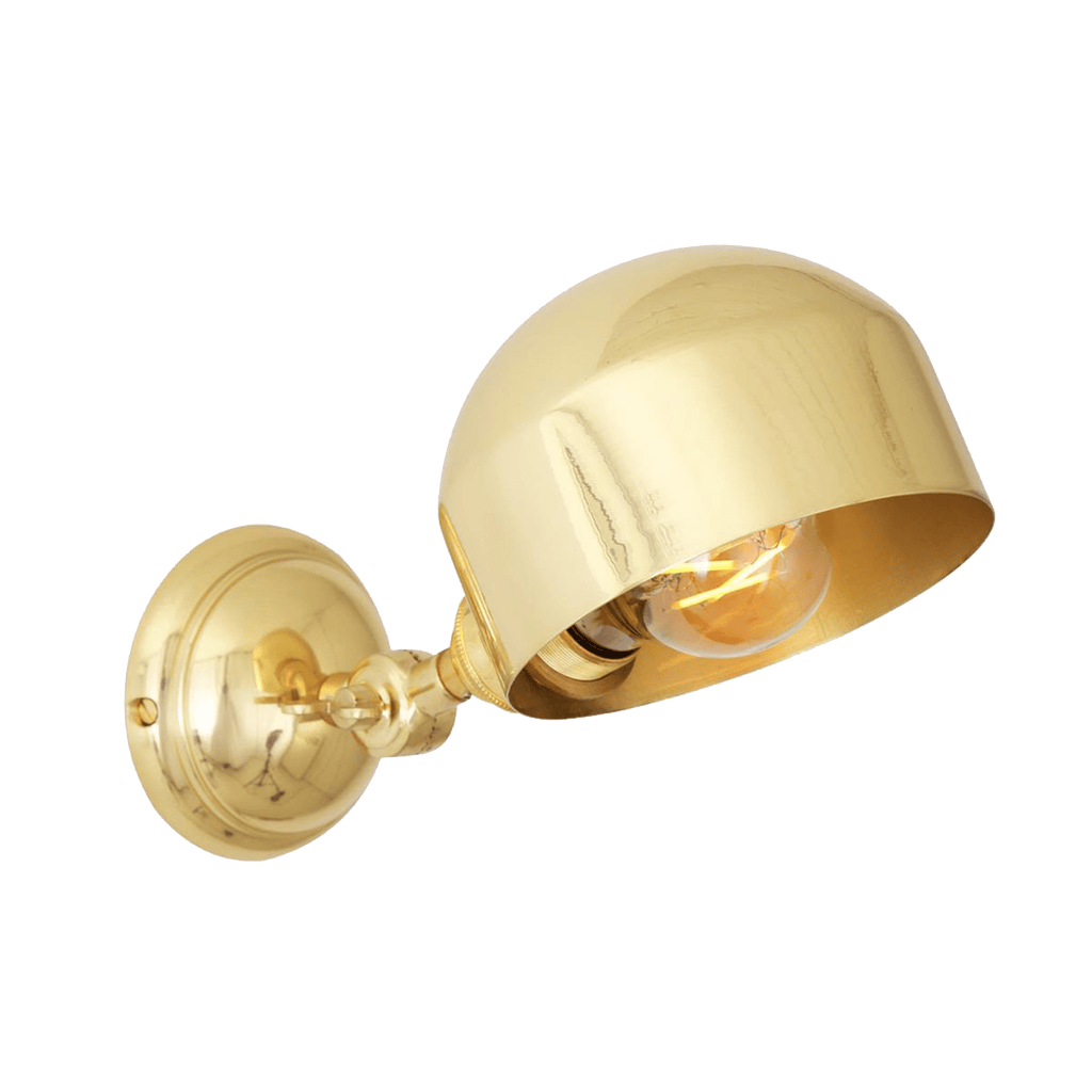 Mullan Lighting Lighting San Jose Vintage Adjustable Brass Picture Light