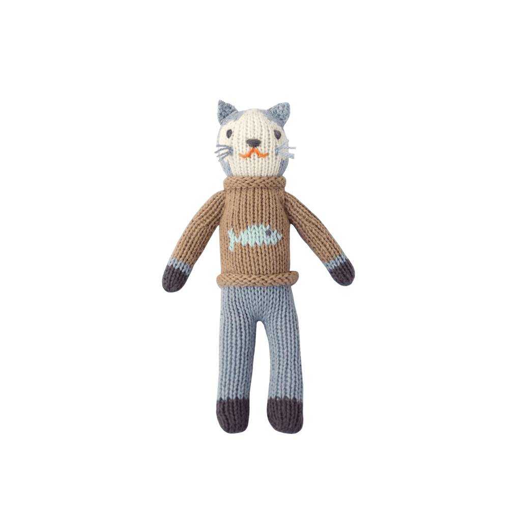 Blabla Baby Toys Sardine the Cat Rattle