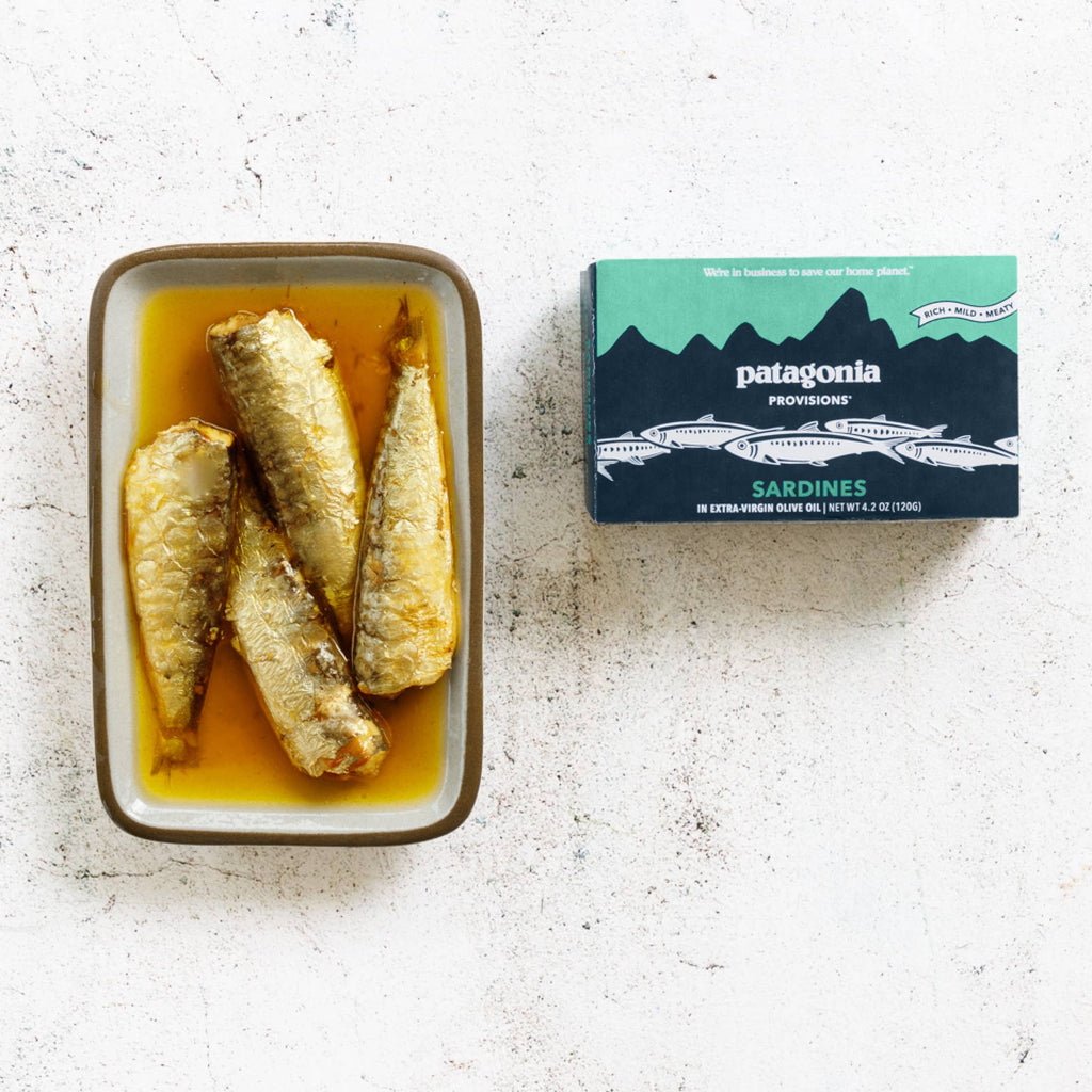 Patagonia Provisions Food Sardines in Olive Oil, Tinned Fish