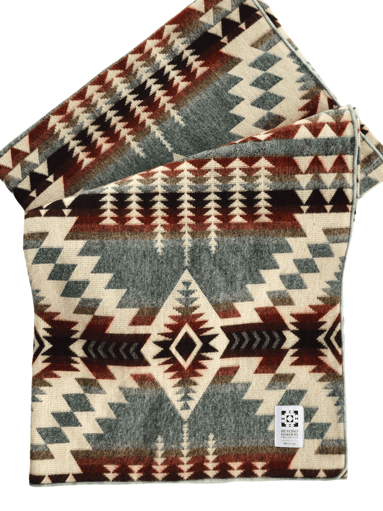 Beyond Borders Collective Bedding Mint Secoya Blanket