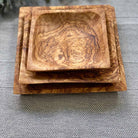 Scents and Feel Kitchen & Dining Set of 3 Olive Wood Dishes
