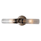 Mullan Lighting Lighting Severn Double Tube Glass Bathroom Wall Light