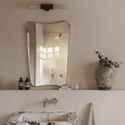 Mullan Lighting Lighting Severn Double Tube Glass Bathroom Wall Light