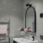 Mullan Lighting Lighting Severn Double Tube Glass Bathroom Wall Light