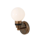 Mullan Lighting Lighting Shannon Small Glass Globe Wall Light