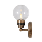 Mullan Lighting Lighting Shannon Small Glass Globe Wall Light