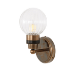 Mullan Lighting Lighting Shannon Small Glass Globe Wall Light