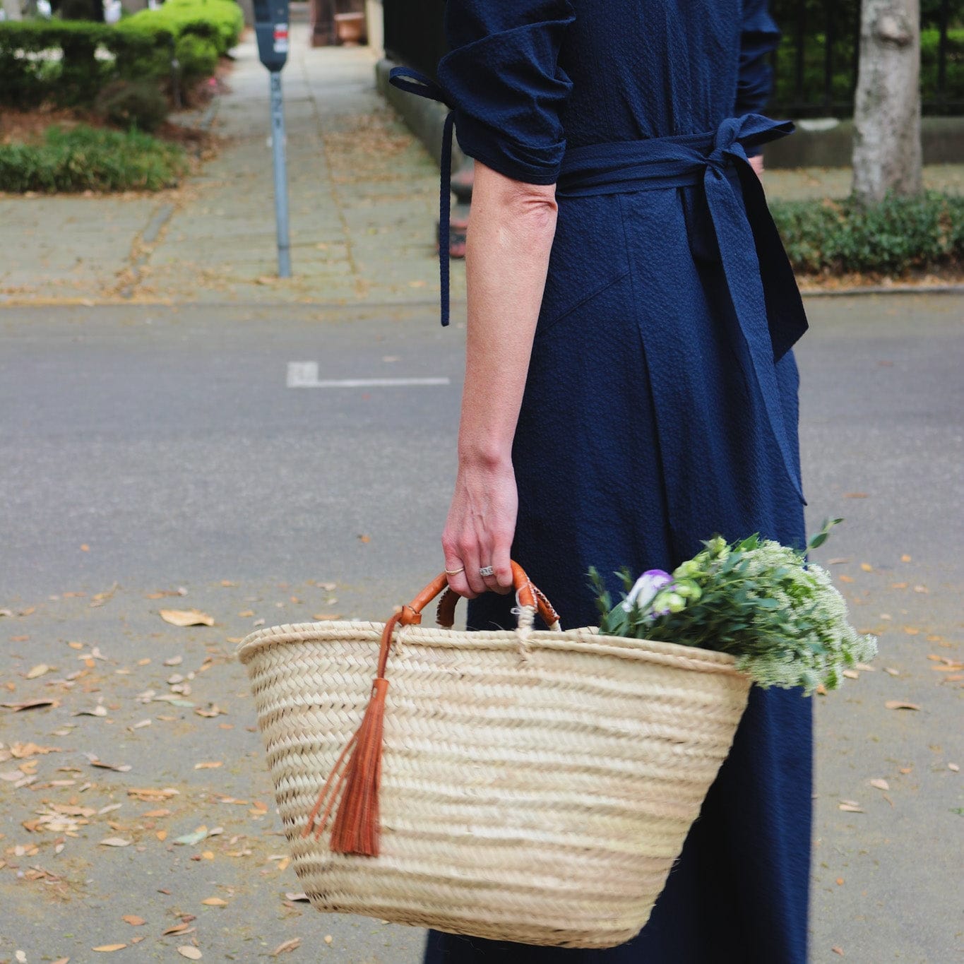 Tripleroot SHOP Shirred Short-Sleeve Dress