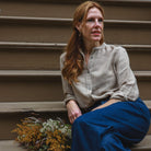 Pomandère SHOP Side-Buttoned Blouse