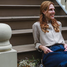 Pomandère SHOP Side-Buttoned Blouse