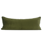 Xasmin Interiors LLC SHOP Sidra Green Velvet Pillow, 14" x 36"