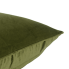 Xasmin Interiors LLC Pillow Sidra Green Velvet Pillow