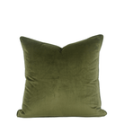 Xasmin Interiors LLC Pillow Sidra Green Velvet Pillow