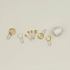 Hawkins New York SIMPLE MEASURING SPOONS - BRASS