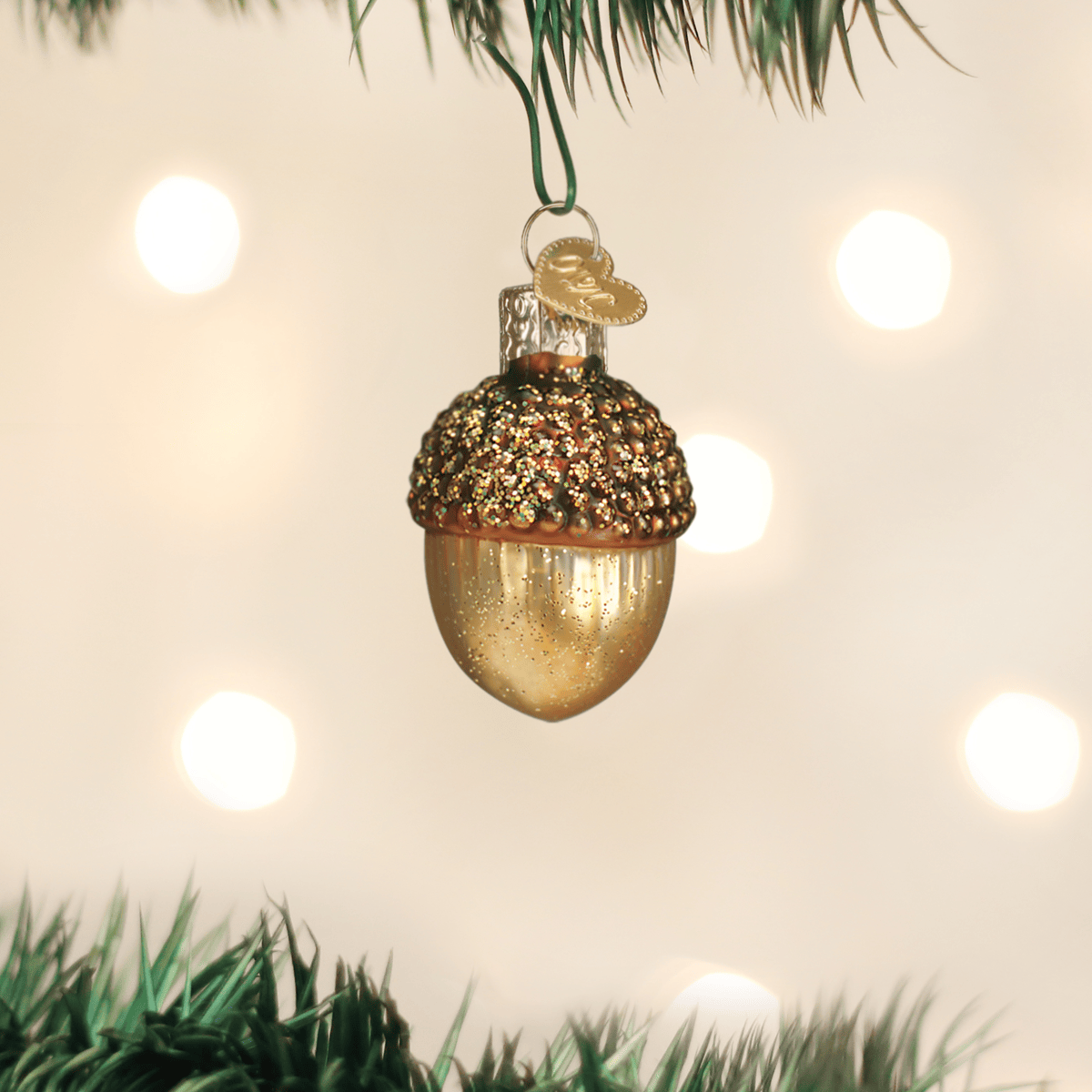 Old World Christmas SHOP Small Acorn Ornament