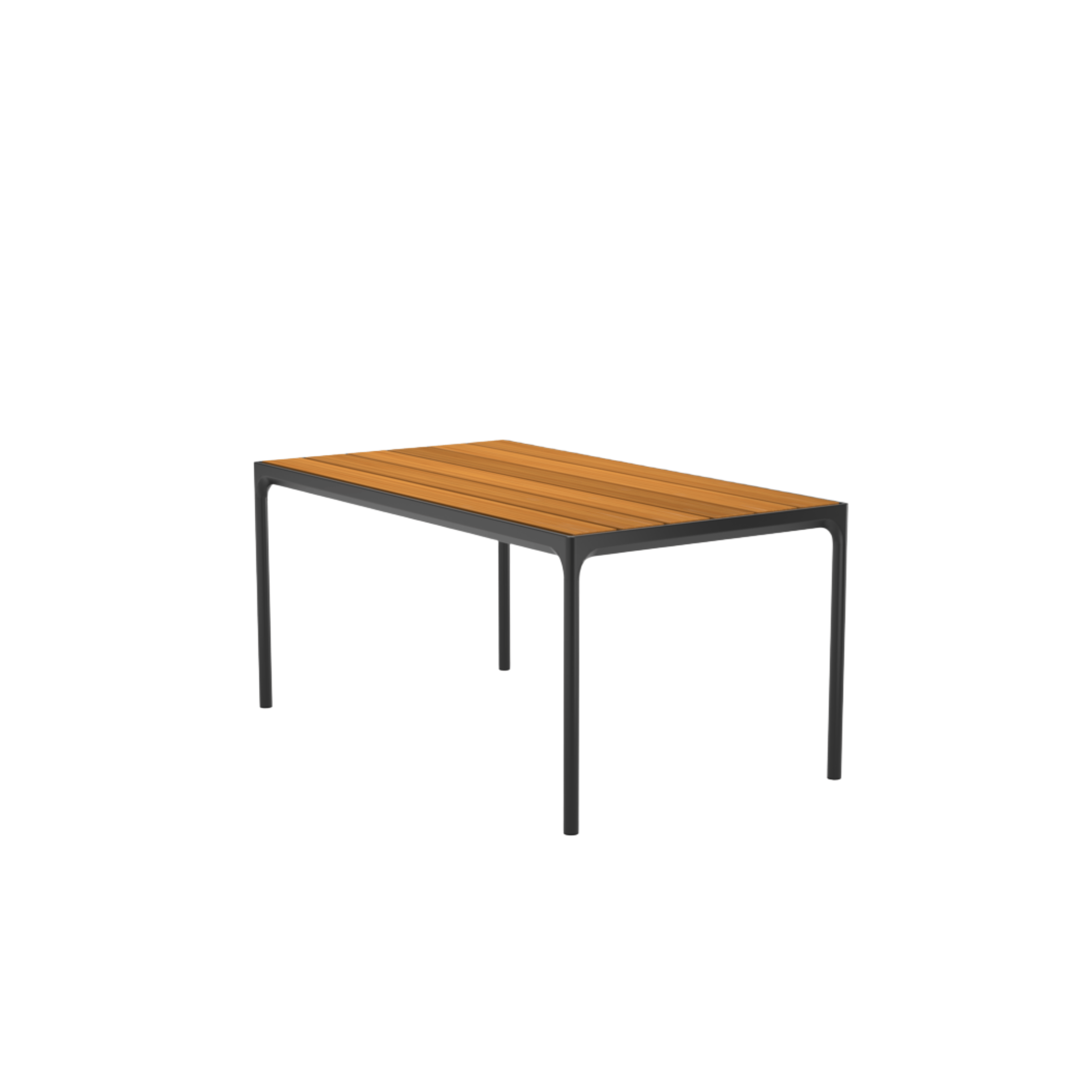 HOUE SHOP Black Small Four Dining Table