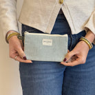 DE LA MUR LINE US Inc Small Makeup Bag / Coin Purse Teo