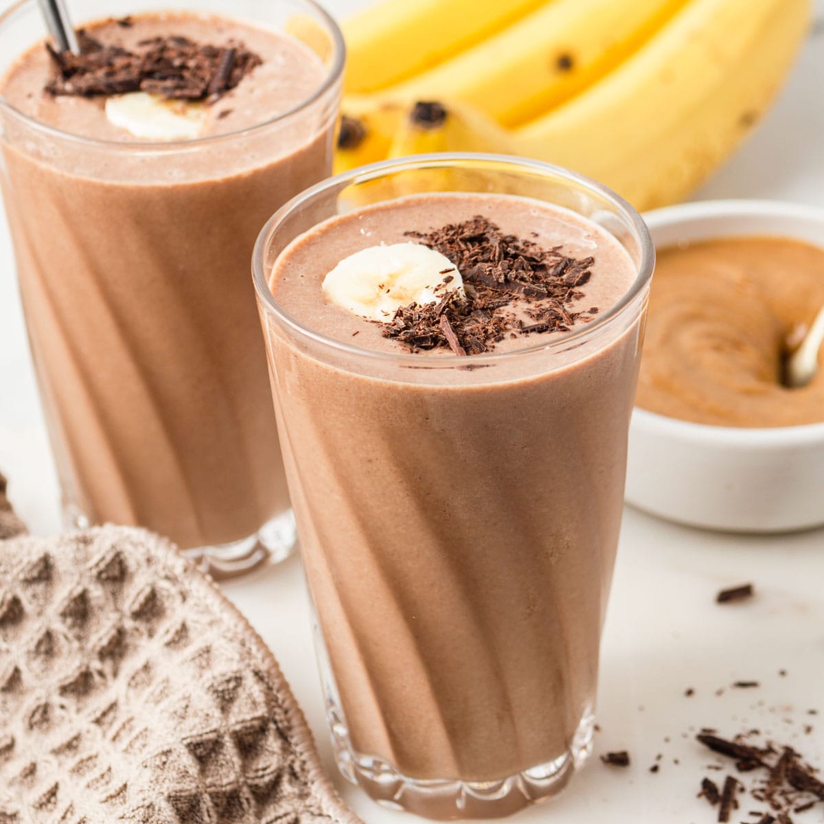 CAFE, Asher + Rye CAFE SMOOTHIE, Erika's Chocolate Peanut Butter Bliss