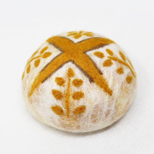 MODERNBEAST SHOP Sourdough Loaf Woolly Pet Toy