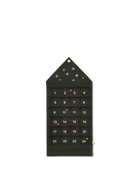 Ferm Living Holiday Dark Green/Dull Gold Star Christmas Calendar