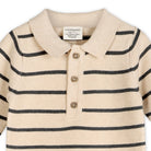 Viverano Organics SHOP Striped Knit Baby Jumpsuit