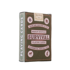 Bradley Mountain Stationery Green Survival Playing Cards
