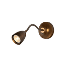 Mullan Lighting Lighting Antique Brass Sydney Adjustable Brass Loft Wall Sconce