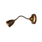 Mullan Lighting Lighting Sydney Adjustable Brass Loft Wall Sconce
