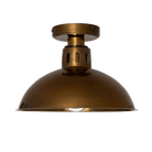 Mullan Lighting Lighting Talise Industrial Brass Outdoor Ceiling Light