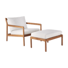 Ethnicraft Furniture Teak Jack Outdoor Footstool