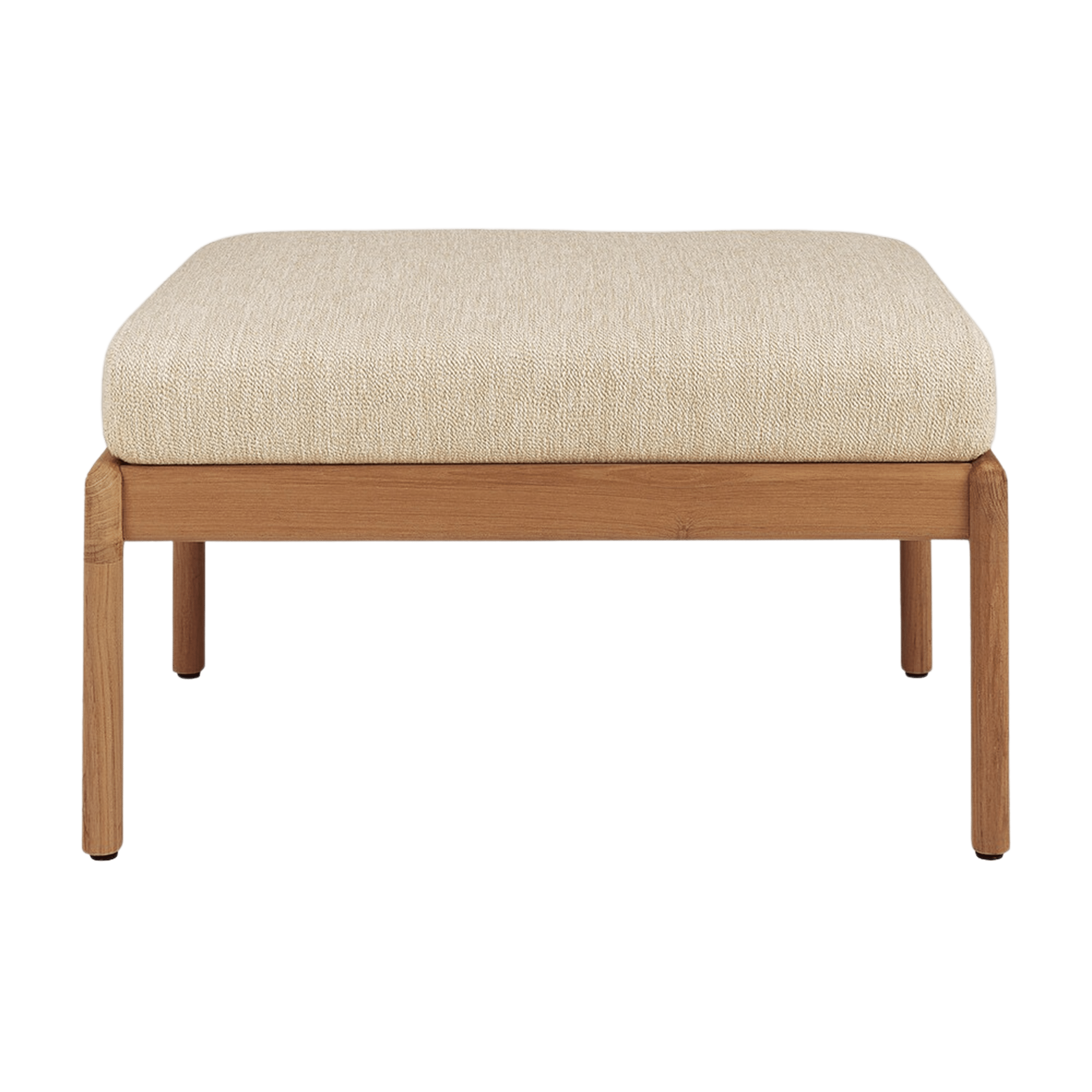Ethnicraft Furniture Natural Teak Jack Outdoor Footstool