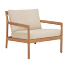 Ethnicraft Furniture Natural Teak Jack Outdoor Lounge Chair