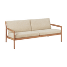 Ethnicraft Furniture 2 Seater / Natural Teak Jack Outdoor Sofa