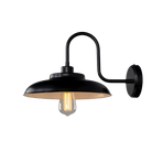 Mullan Lighting Lighting Telal Industrial Swan Neck Wall Sconce