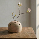 Bloomist SHOP Terra Cotta Frog Vase, Greenwash