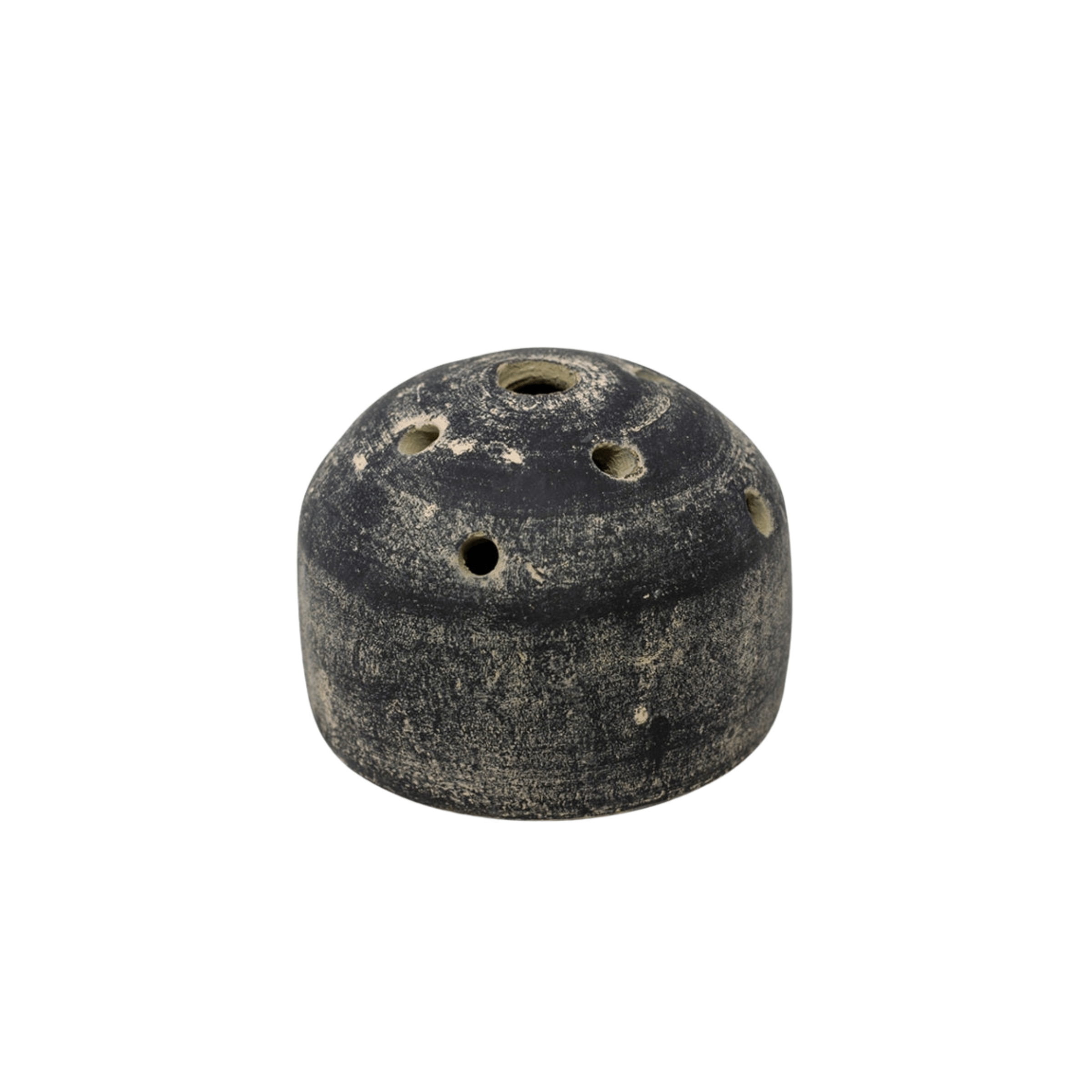 Bloomist SHOP Terra Cotta Frog Vase, Grey Patina