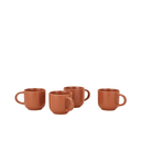 Hawkins New York SHOP Terracotta Mugs, Set of 4