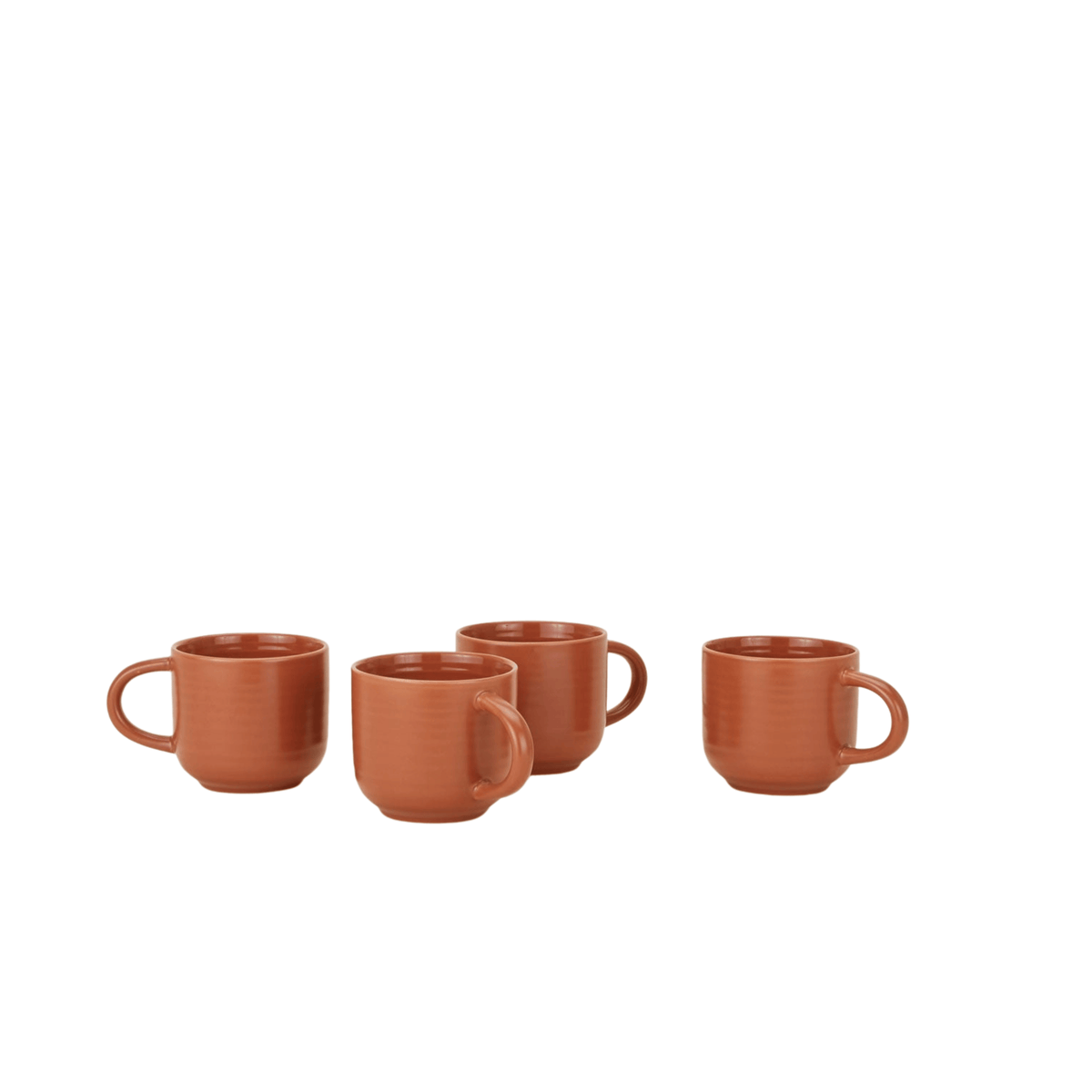 Hawkins New York SHOP Terracotta Mugs, Set of 4
