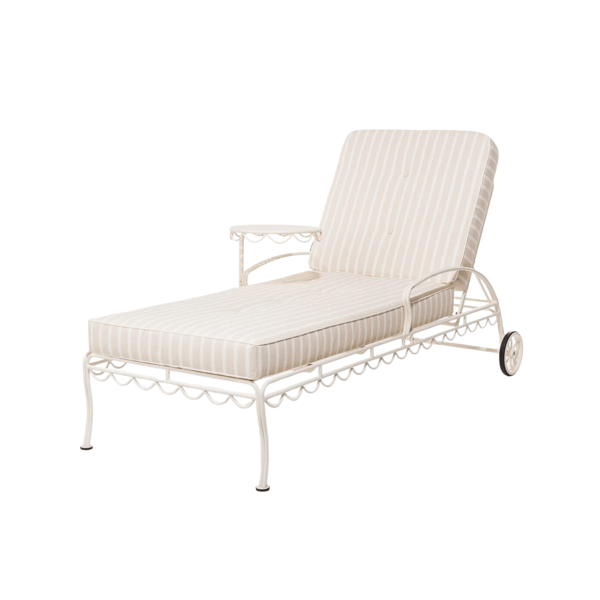Business & Pleasure SHOP Monaco Natural Stripe The Al Fresco Sun Lounger