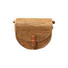 The Artisan and Company The Artisan and Company - Rattan Saddle Crossbody Bali Bag