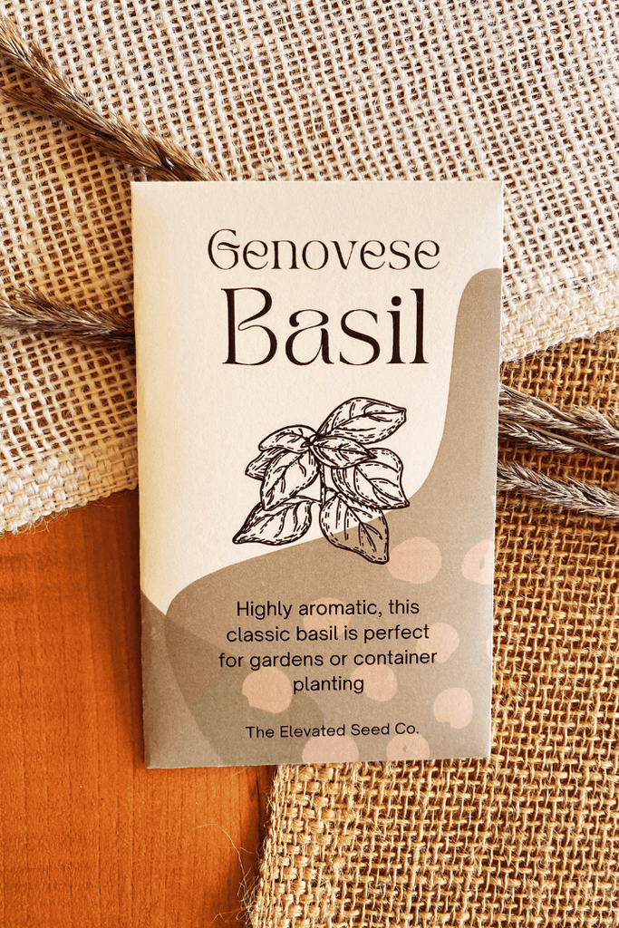 The Elevated Seed Co. The Elevated Seed Co. - Basil Garden Seeds