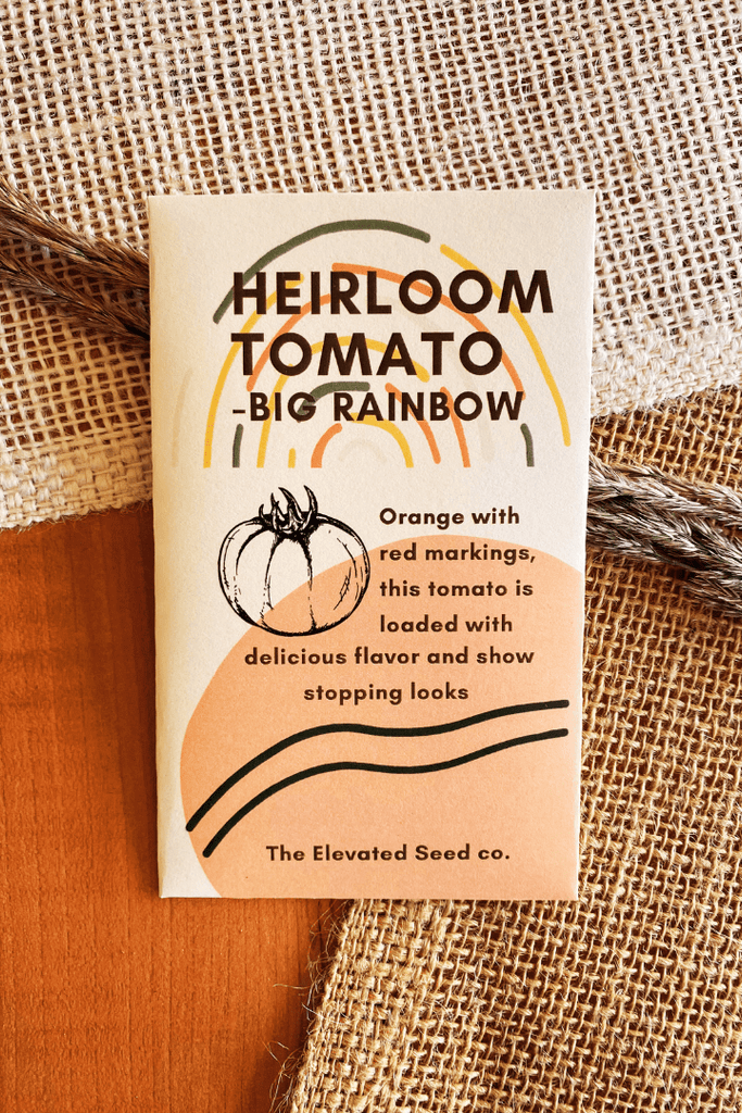 The Elevated Seed Co. The Elevated Seed Co. - Heirloom Tomato Seeds- Big Rainbow