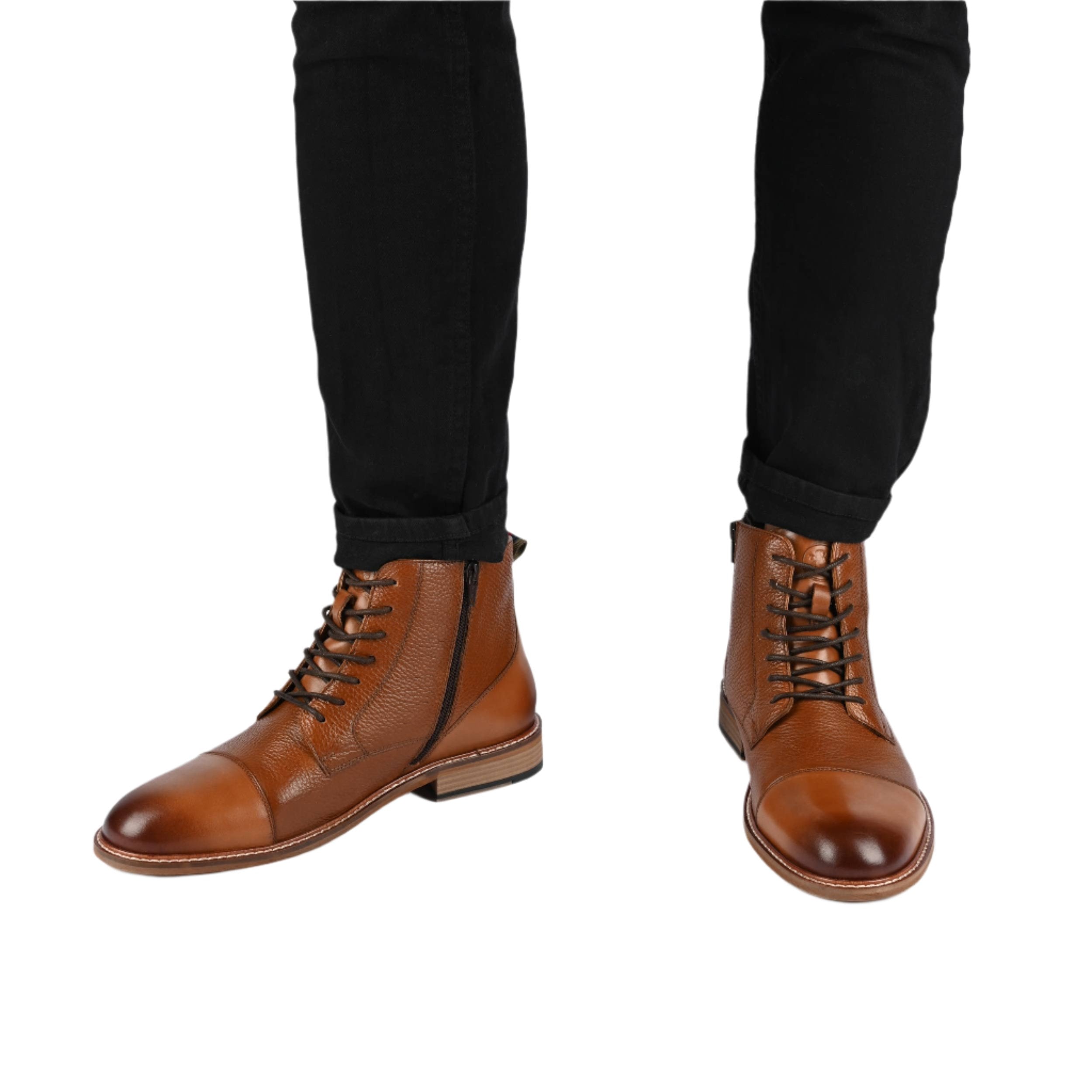 Jagger Cap-Toe Ankle Boot – Asher Rye