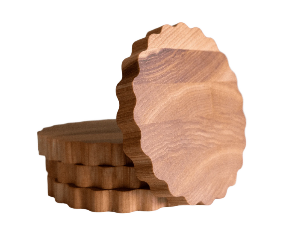 TIMBERMADE TIMBERMADE - Scalloped Coasters