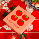 Piecework Tomato Cocktail Napkins - Set of 4
