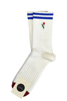 Curated Basics Socks Tulip Embroidery Socks