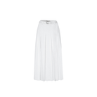 Studio D'aaRI SHOP Twill Pleats Long Skirt, Various Colors