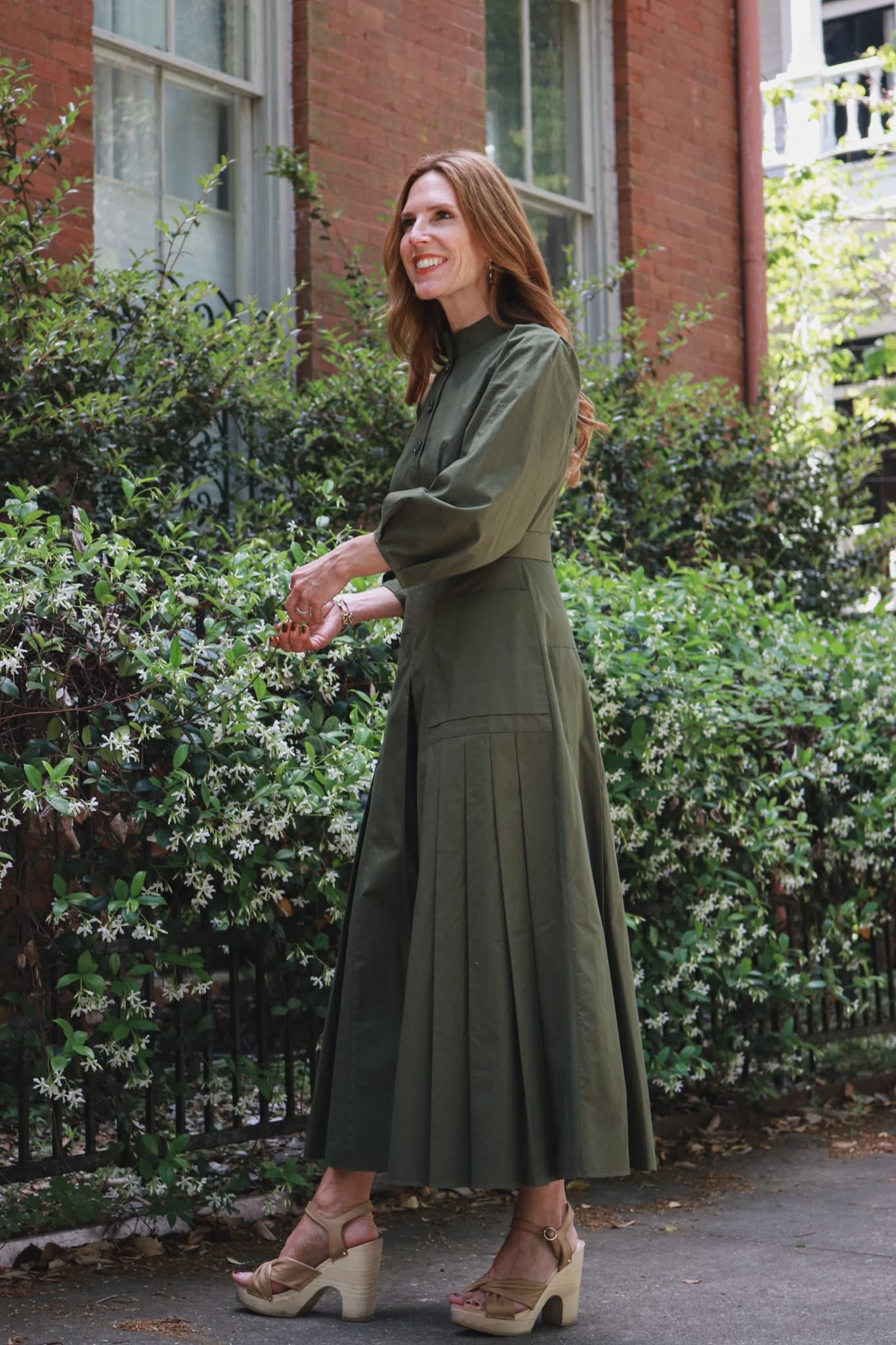 Tripleroot SHOP Two-Tuck Sleeved Dress