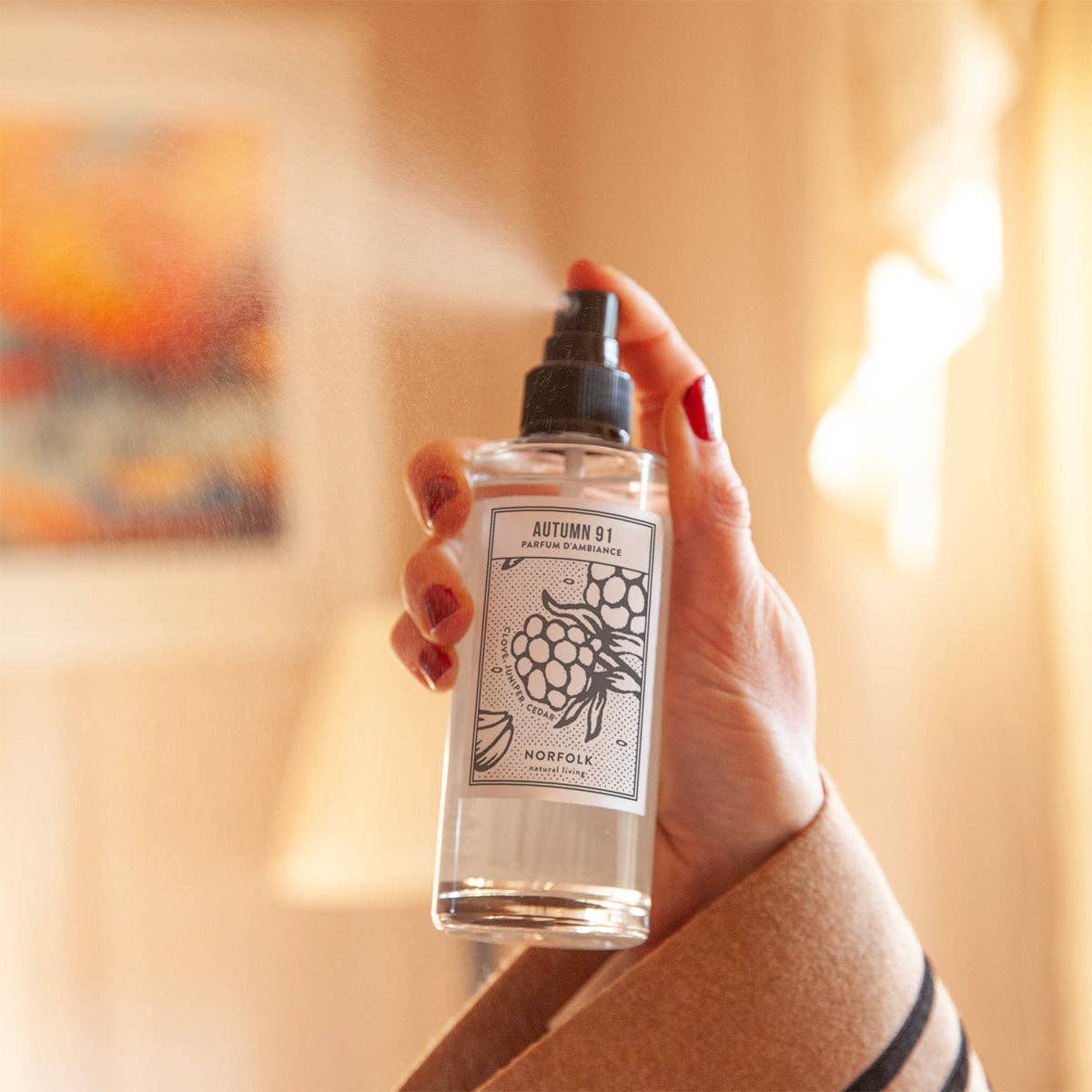 Norfolk Natural Living Room Spray UK ONLY -  Room and Mood Mist - Autumn 91 150ml